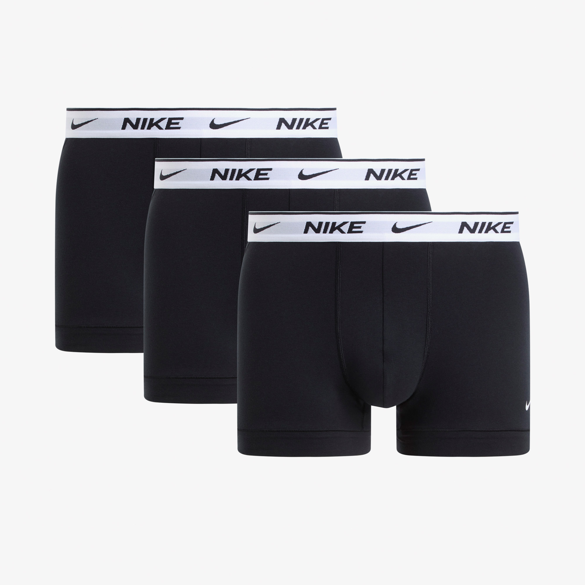  Nike Trunk 3'lü Erkek Siyah Boxer