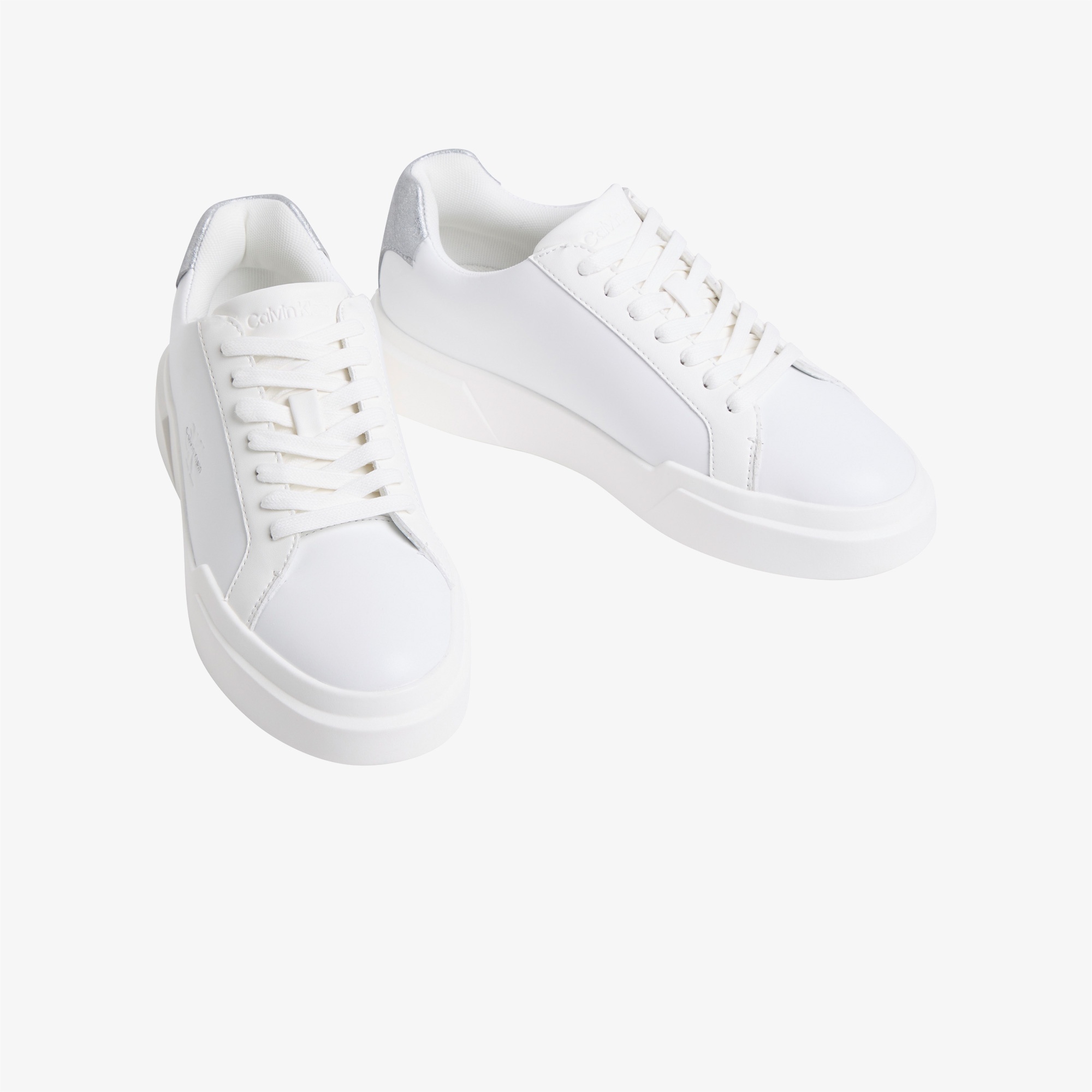 Calvin Klein Chunky Cupsole Kadın Beyaz Sneaker