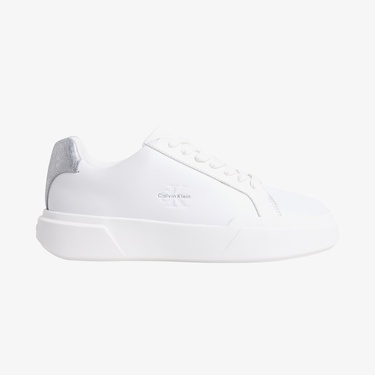  Calvin Klein Chunky Cupsole Kadın Beyaz Sneaker