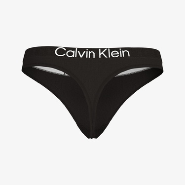  Calvin Klein Thong 3'lü Kadın Siyah Külot