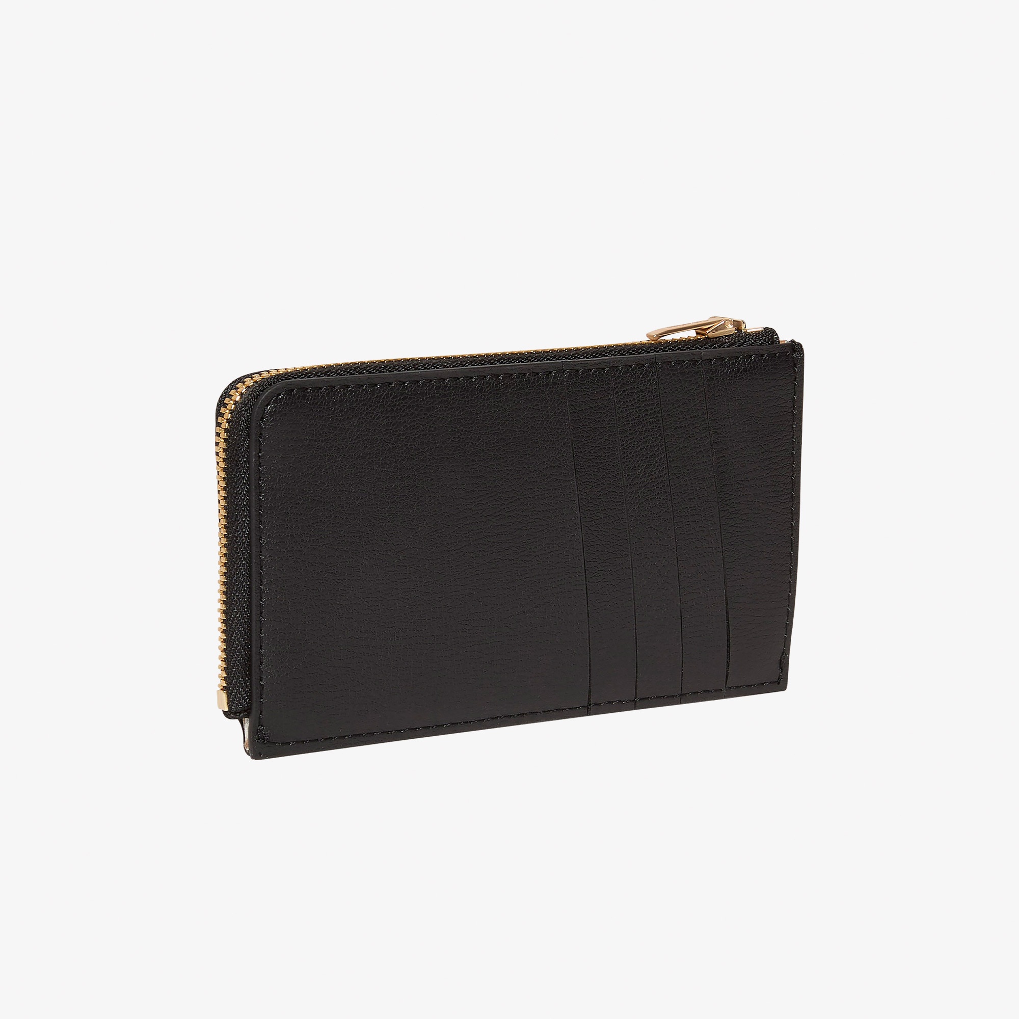 Calvin Klein Foil Logo Top Zip Kadın Siyah Kartlık