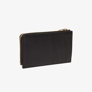  Calvin Klein Foil Logo Top Zip Kadın Siyah Kartlık