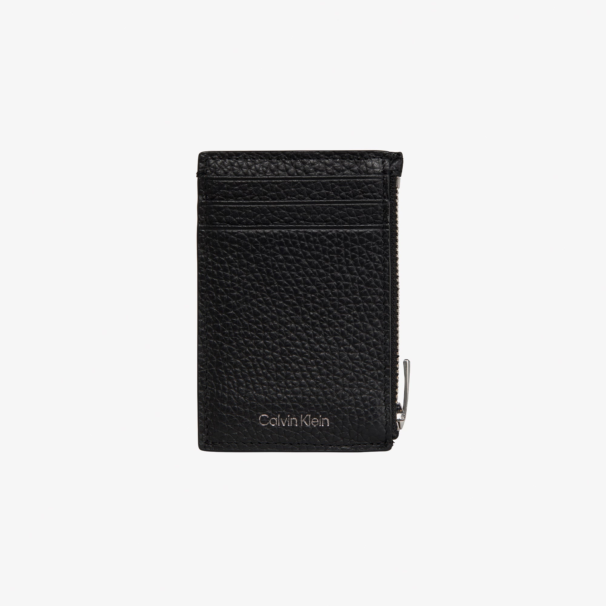 Calvin Klein Foil Emboss Erkek Siyah Kartlık