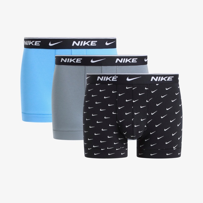  Nike Trunk 3'lü Erkek Renkli Boxer