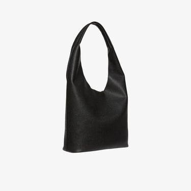  Calvin Klein Slouchy Pebble Medium Kadın Siyah Omuz Çantası