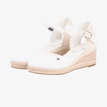  Tommy Hilfiger Eileen Kadın Beyaz Espadril