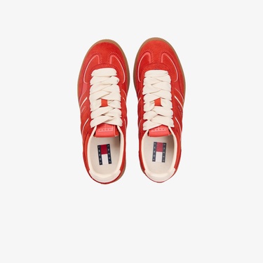  Tommy Hilfiger The Greenwich Edge Kadın Turuncu Sneaker