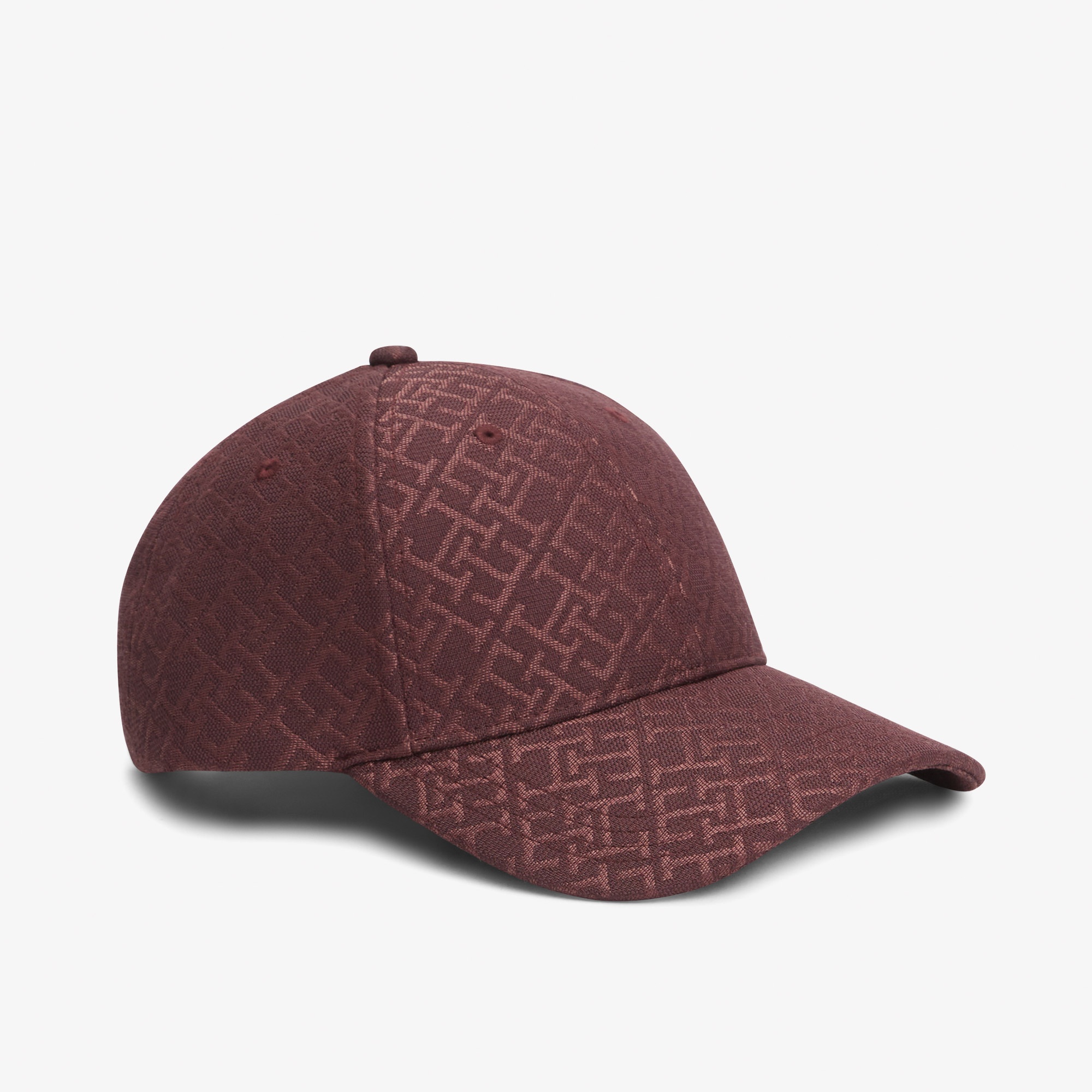 Tommy Hilfiger Monogram Kadın Bordo Şapka