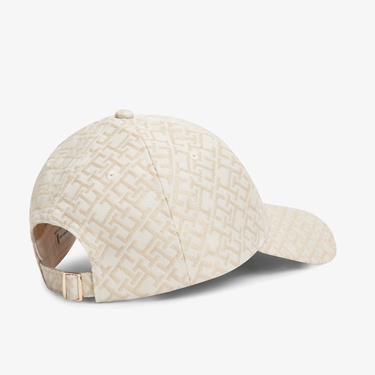  Tommy Hilfiger Monogram Kadın Bej Şapka