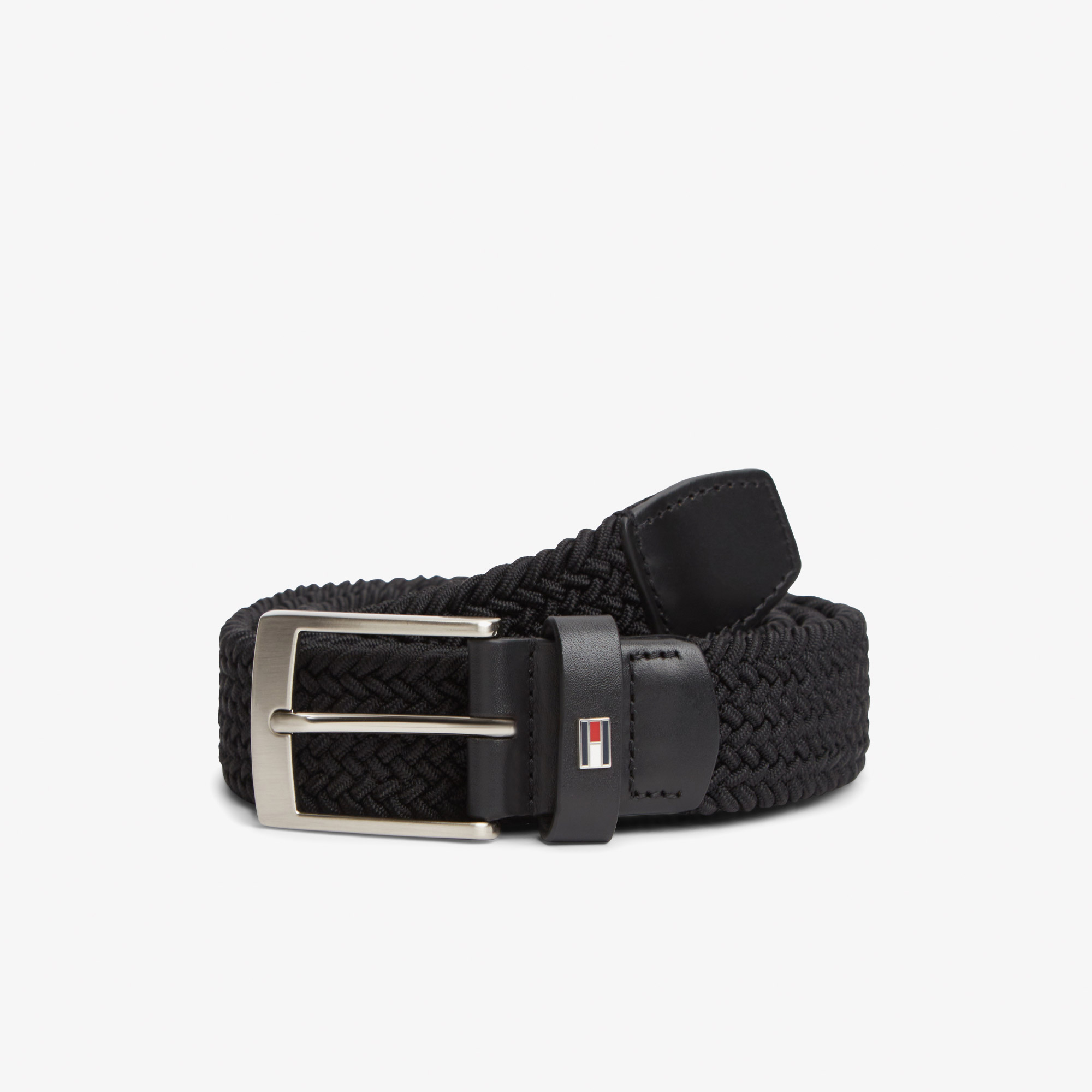  Tommy Hilfiger Adan Erkek Siyah Kemer