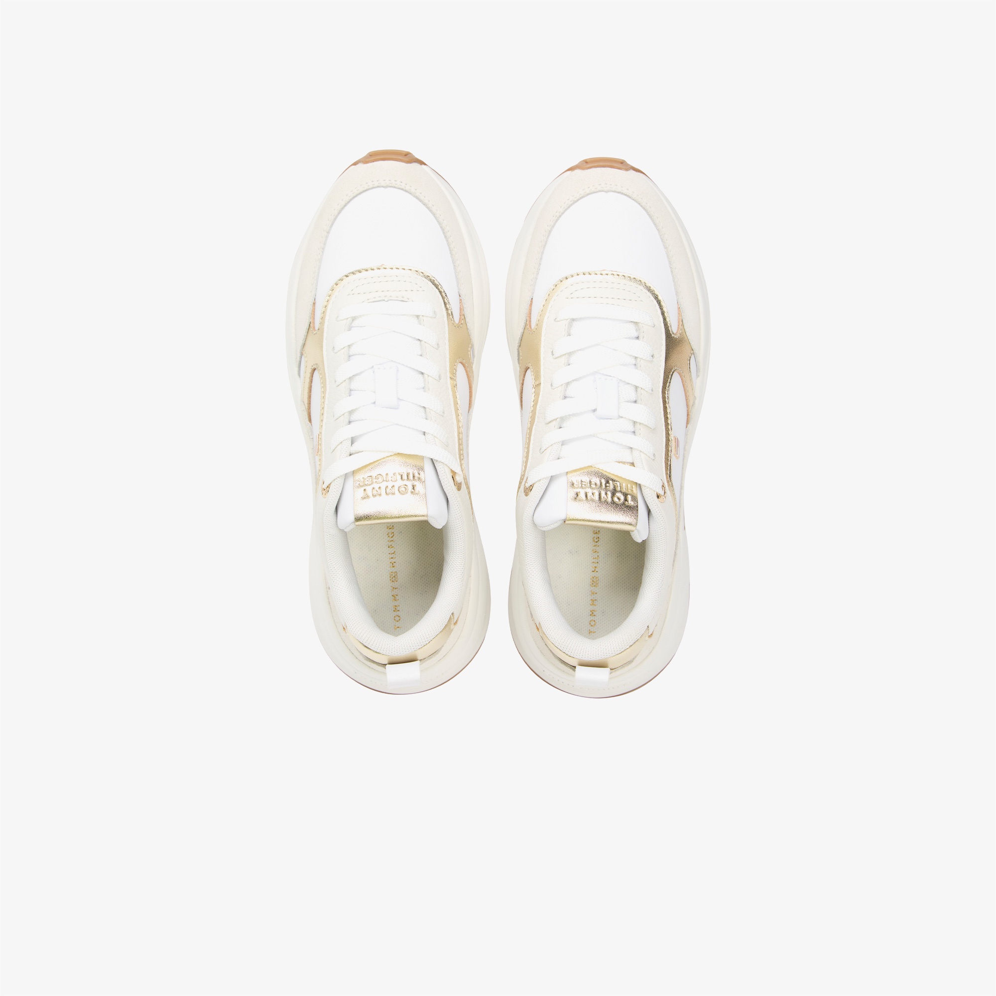 Tommy Hilfiger Ines Kadın Altın Sneaker