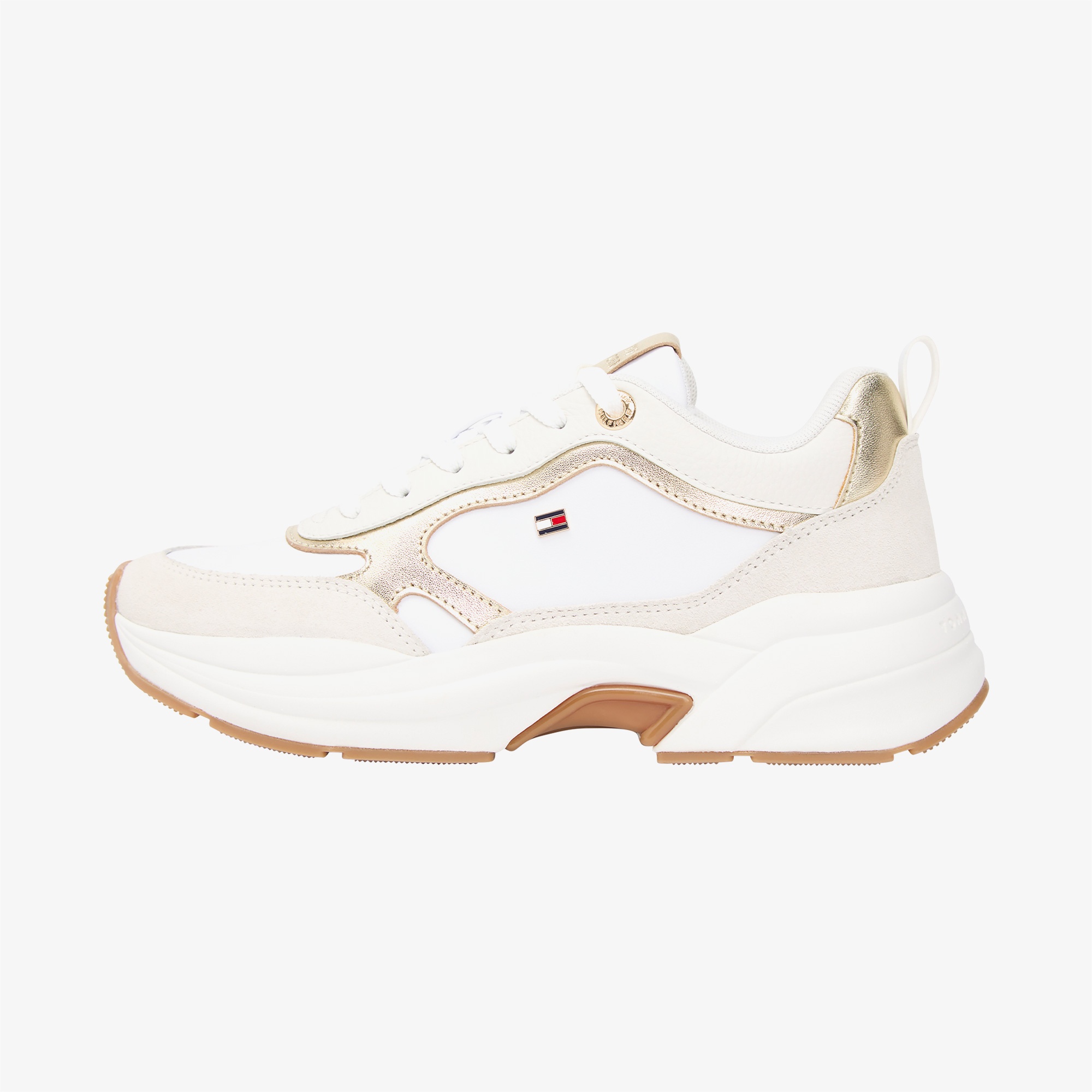 Tommy Hilfiger Ines Kadın Altın Sneaker