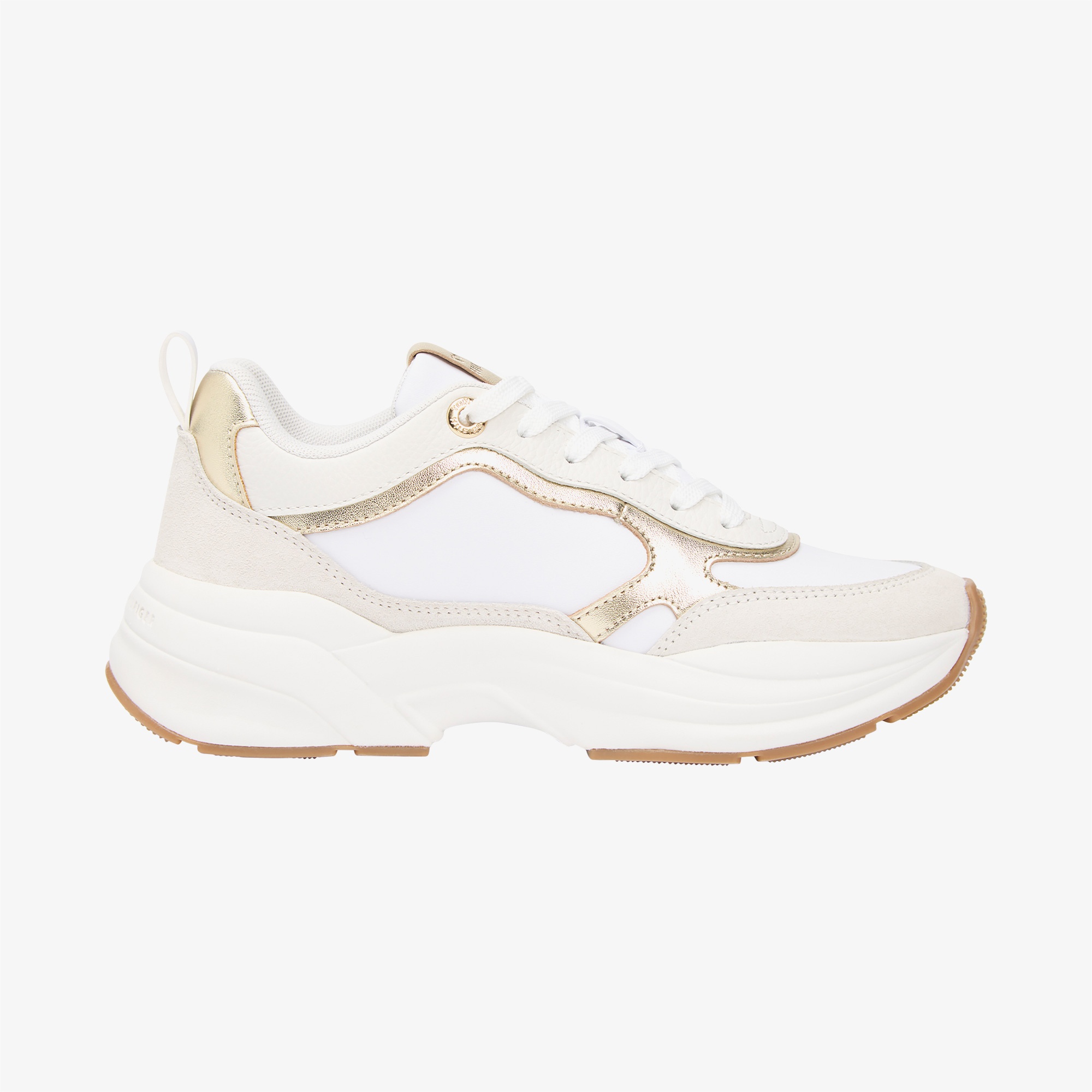 Tommy Hilfiger Ines Kadın Altın Sneaker