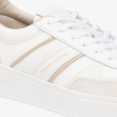  Tommy Hilfiger The Greenwich Edge Kadın Bej Sneaker