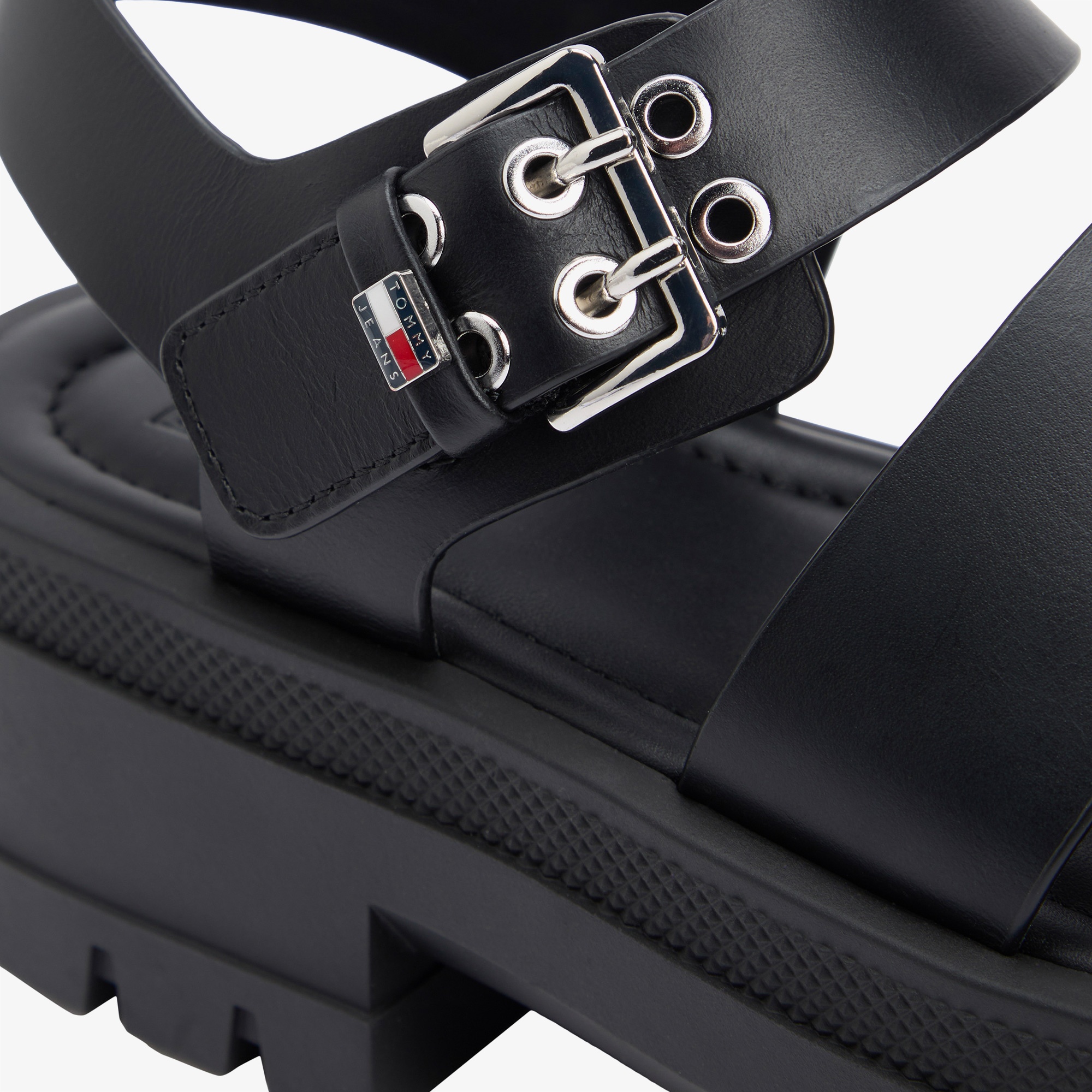 Tommy Hilfiger Wendie Max Kadın Siyah Sandalet