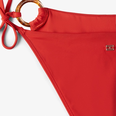  Tommy Hilfiger Elevated Kadın Turuncu Bikini Altı