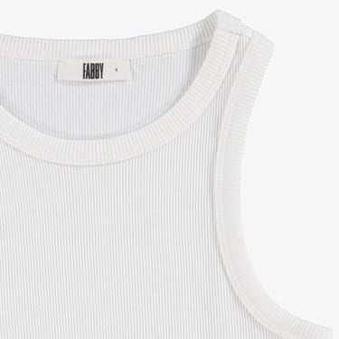  Fabby Beyaz Kadın Atlet