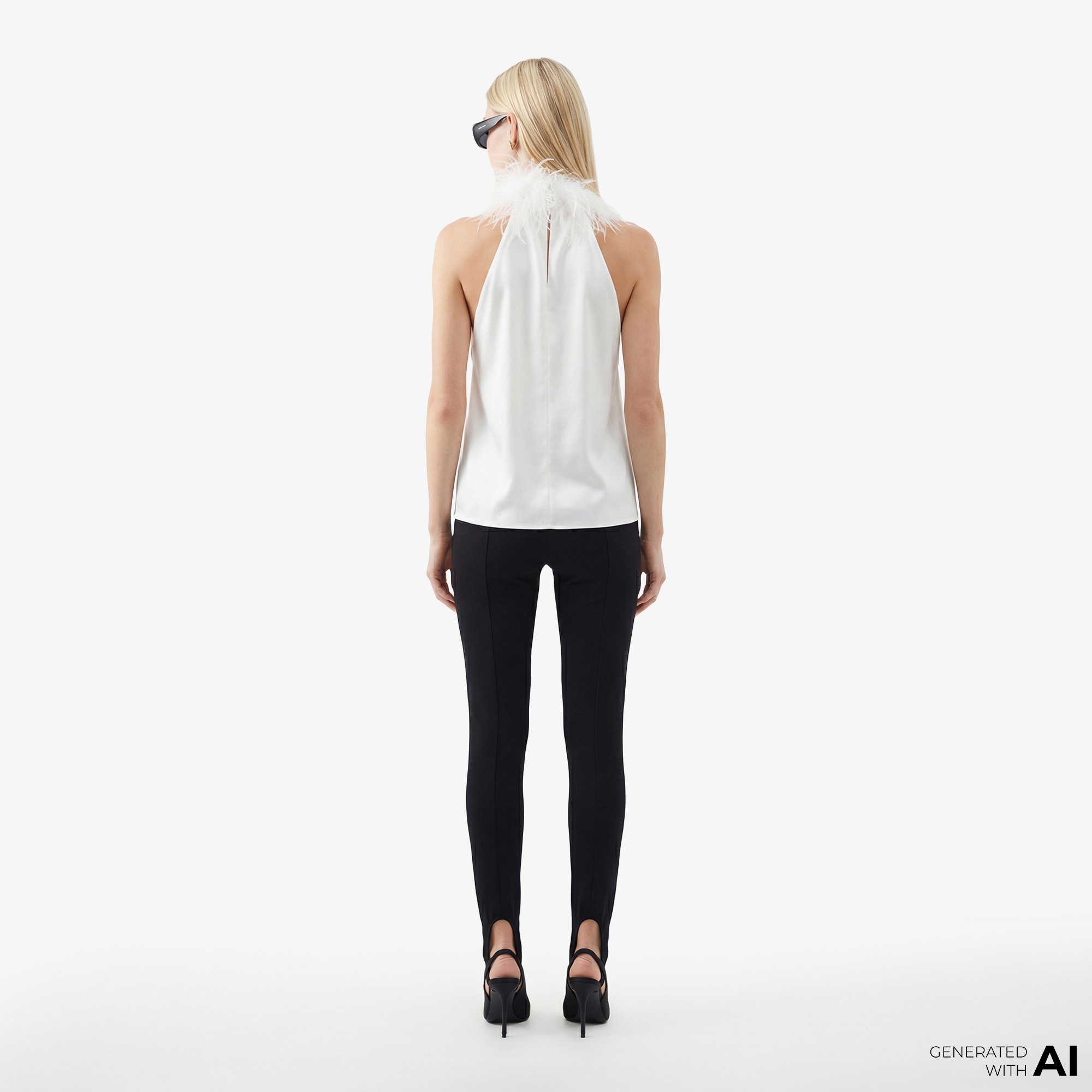 Fabby Siyah Kadın Tayt