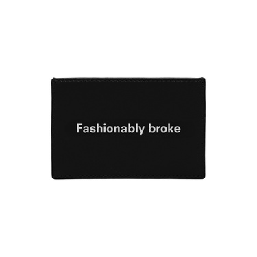  Fashionably Broke KeinxDesa Siyah Deri Kartlık