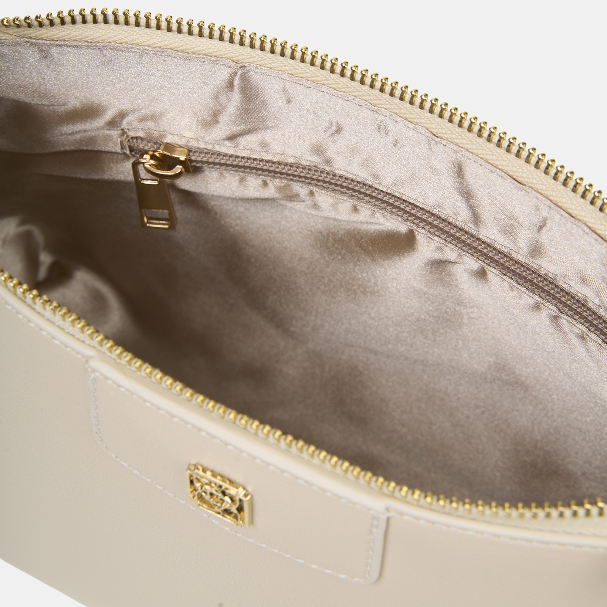 Kadın Ekru Ayarlanabilir Askılı Omuz Çantası