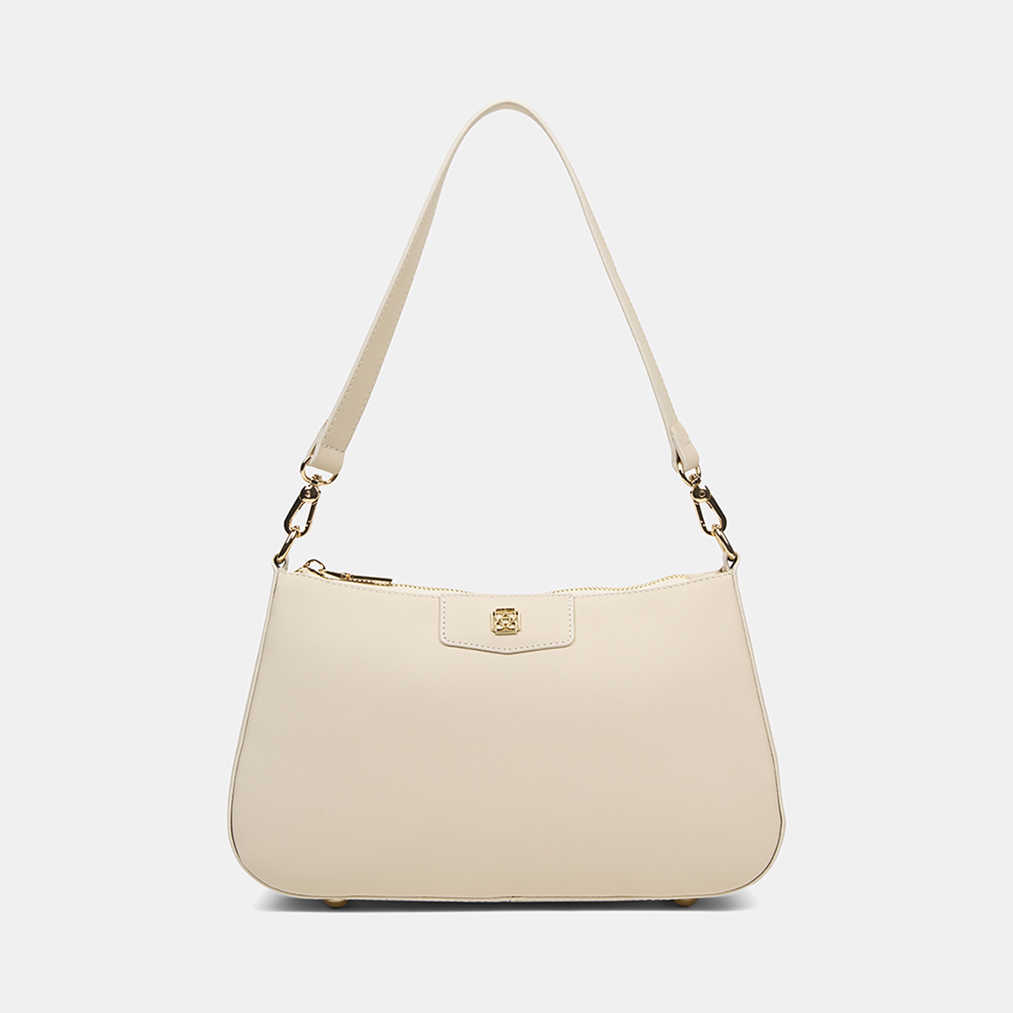 Kadın Ekru Ayarlanabilir Askılı Omuz Çantası