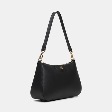  Kadın Siyah Ayarlanabilir Askılı Omuz Çantası