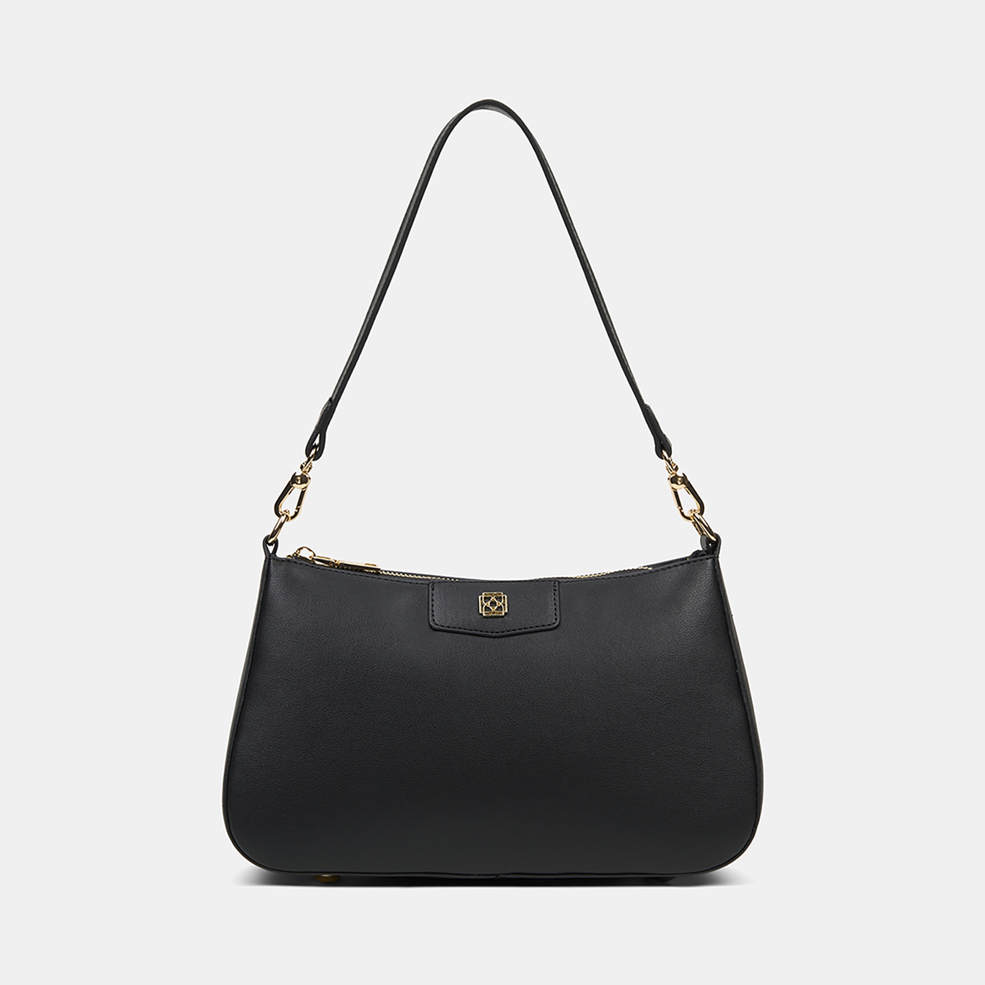 Kadın Siyah Ayarlanabilir Askılı Omuz Çantası