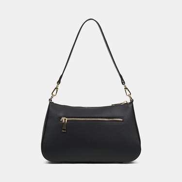  Kadın Siyah Ayarlanabilir Askılı Omuz Çantası