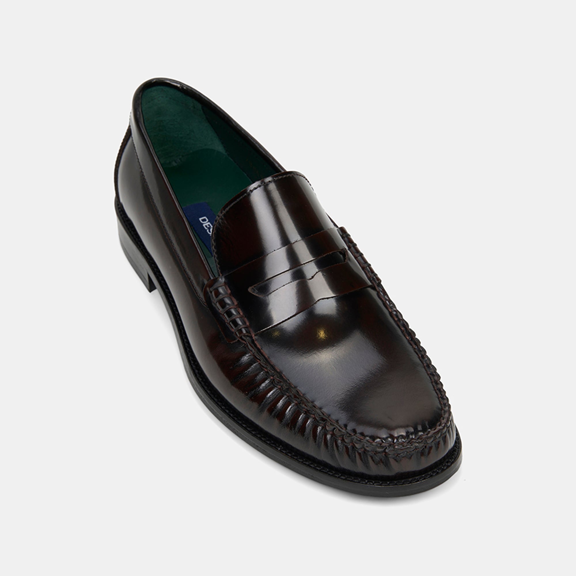 Erkek Bordo Klasik Deri Loafer