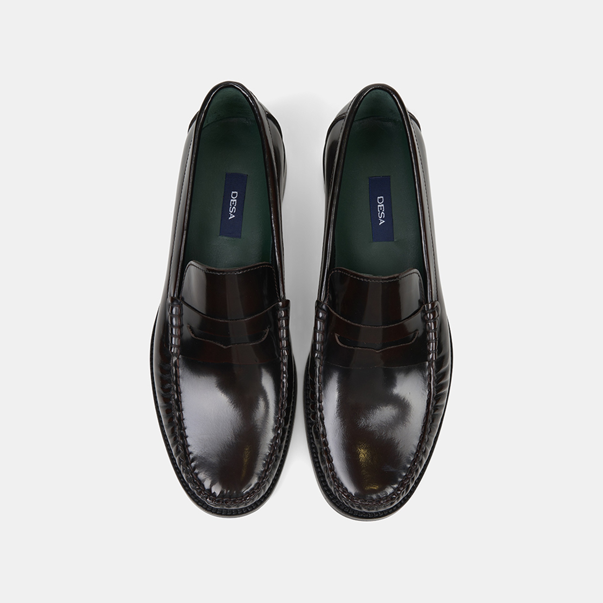 Erkek Bordo Klasik Deri Loafer