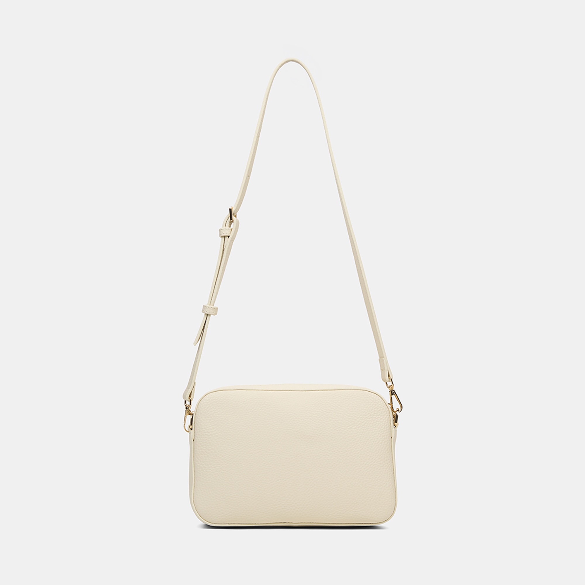 Kadın Ekru Gold Detaylı Postacı Çantası