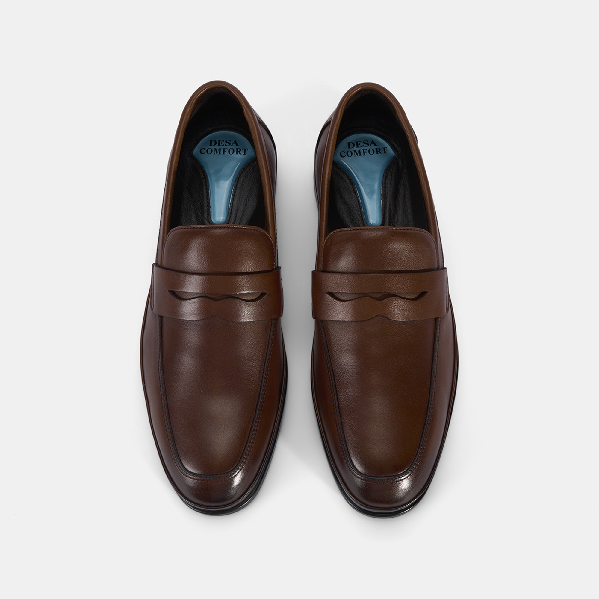 Erkek Taba DesaComfort Deri Loafer