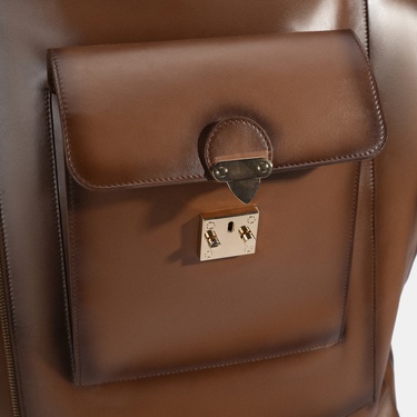  Kahverengi Deri Kabin Valiz