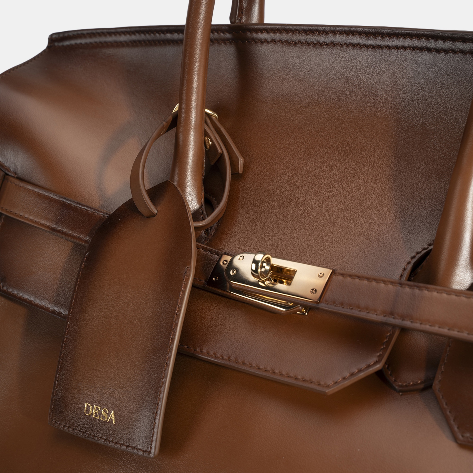 Kahverengi Deri Kabin Valiz