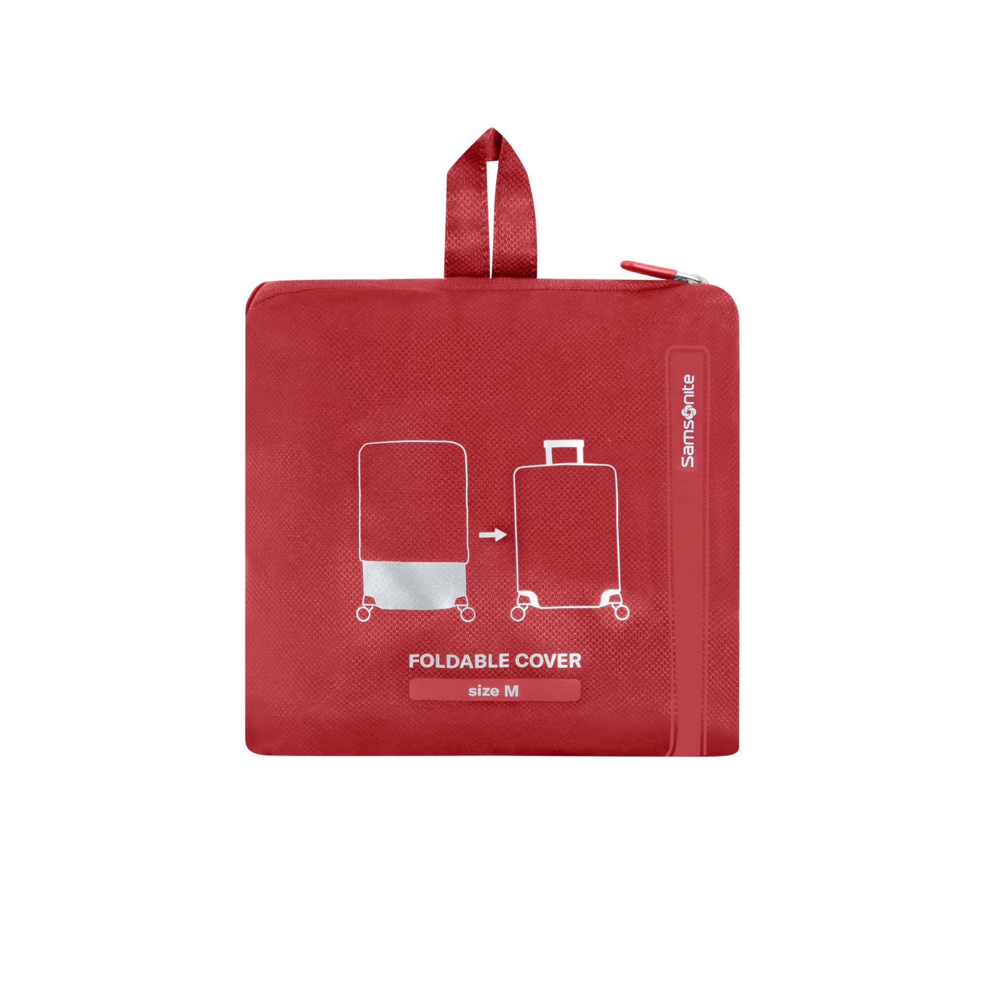 Samsonite Kırmızı Ta Revolution Valiz Kılıfı (M)