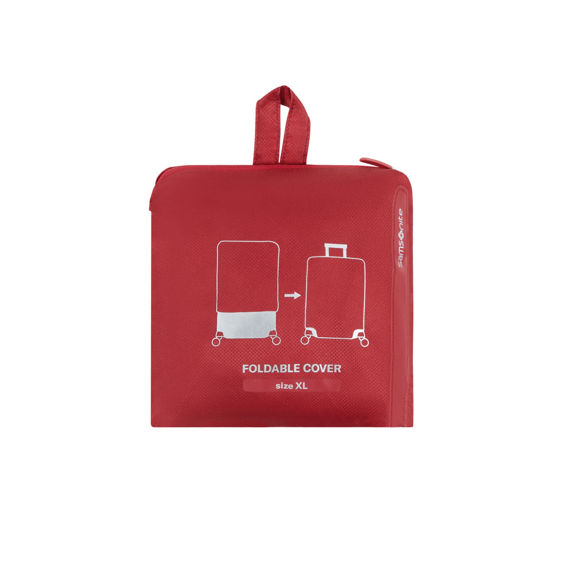 Samsonite Kırmızı Ta Revolution Valiz Kılıfı (XL)