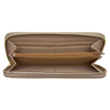  Bej Kadın Deri Cüzdan