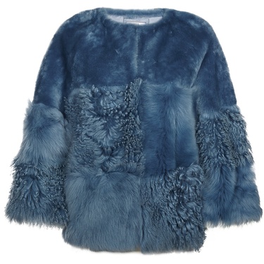  Mavi Enriqua Kadın Kürk Mont