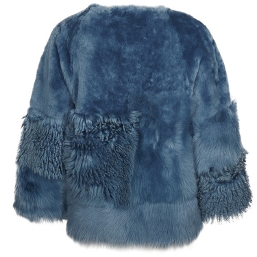  Mavi Enriqua Kadın Kürk Mont