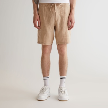  GANT Erkek Bej Relaxed Fit Keten Şort