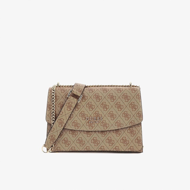  Guess Access Kadın Kahverengi Omuz Çantası