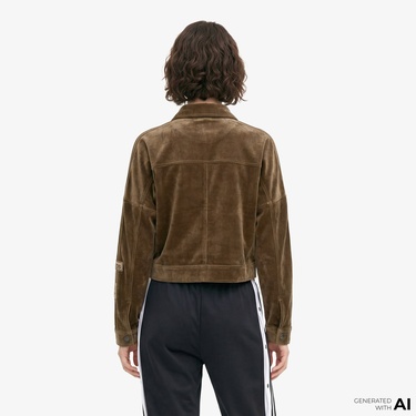  adidas Adibreak Jacket Kadın Haki Ceket