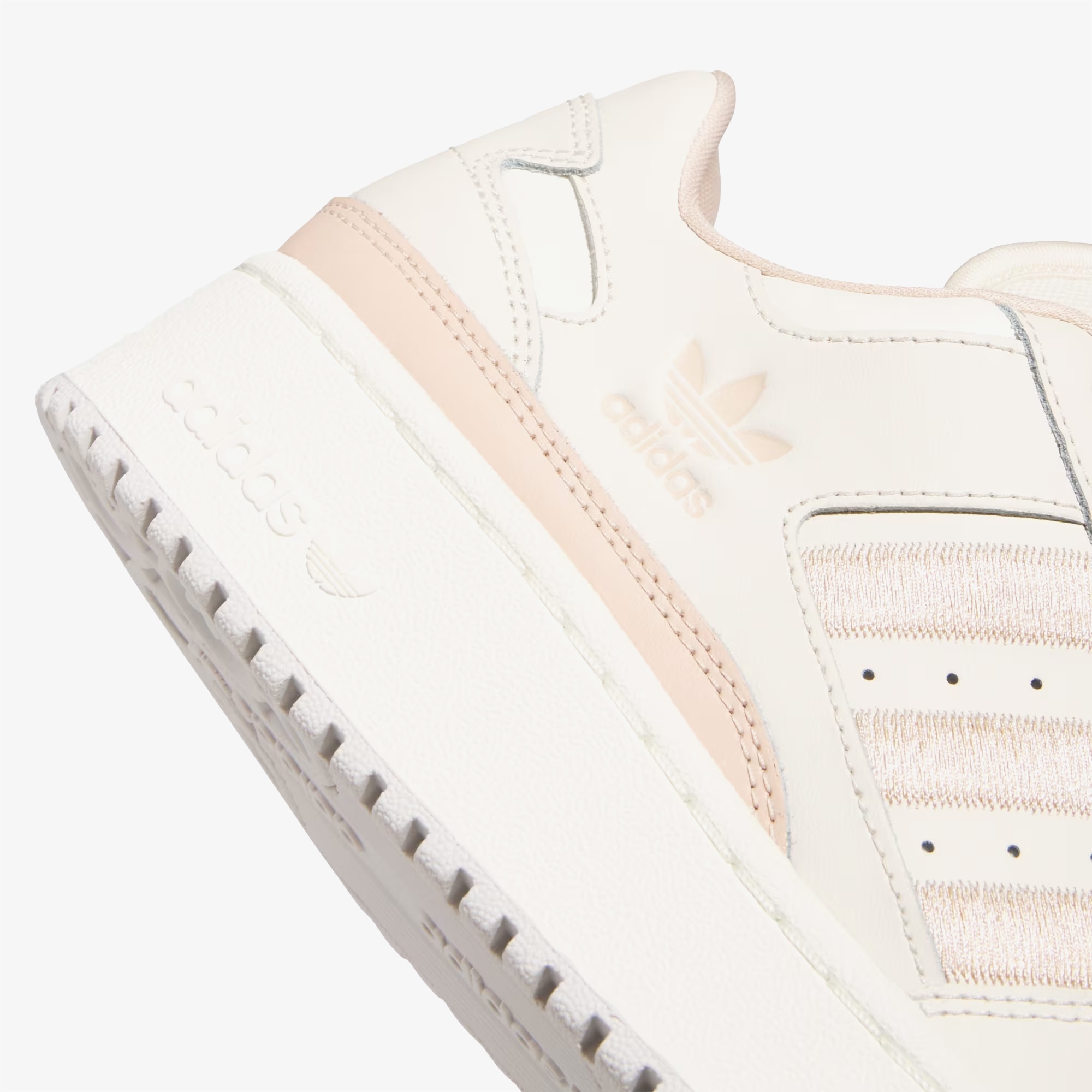 adidas Forum Bold Stripes Kadın Krem Rengi Sneaker