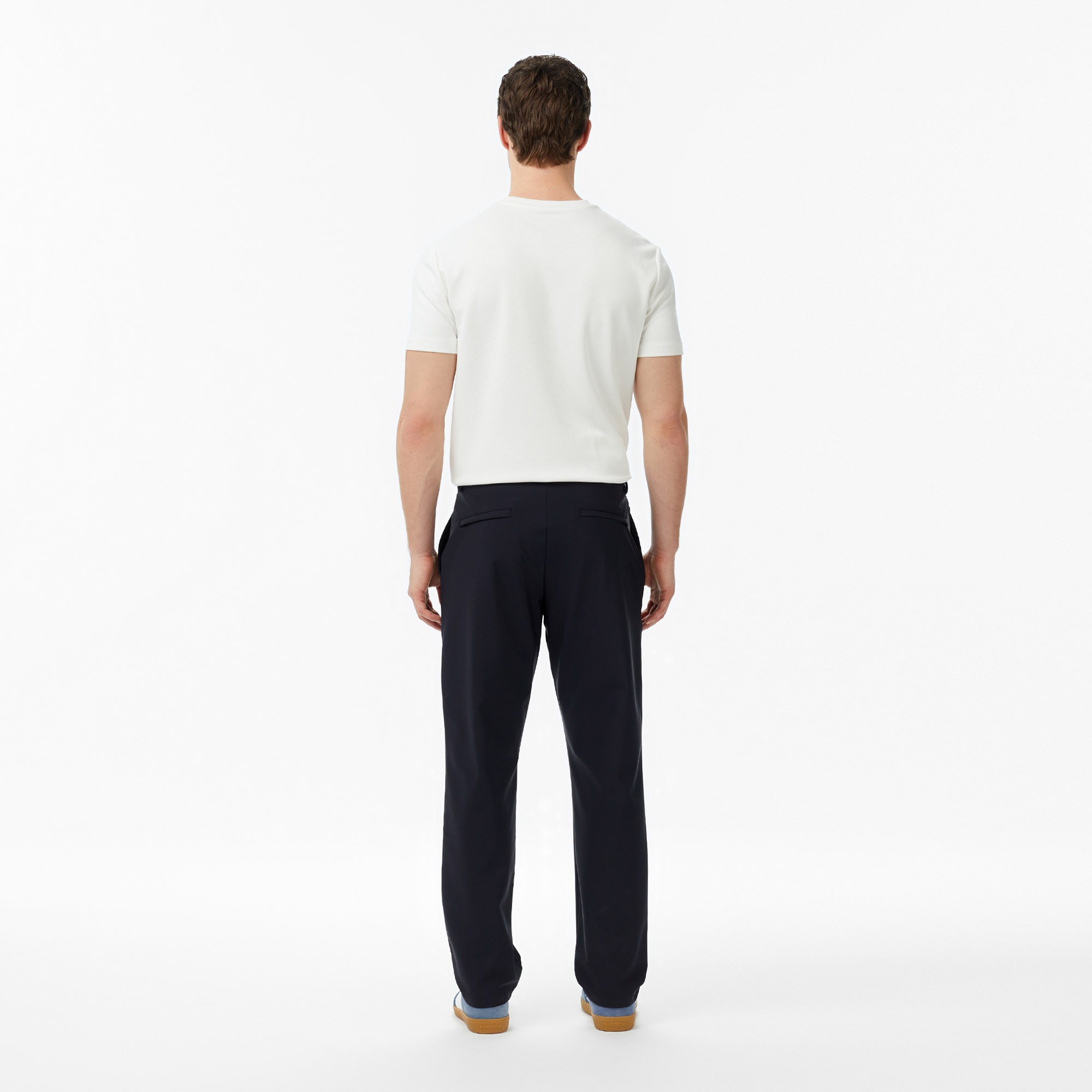 Nautica Erkek Lacivert Regular Fit Su İtici Pantolon