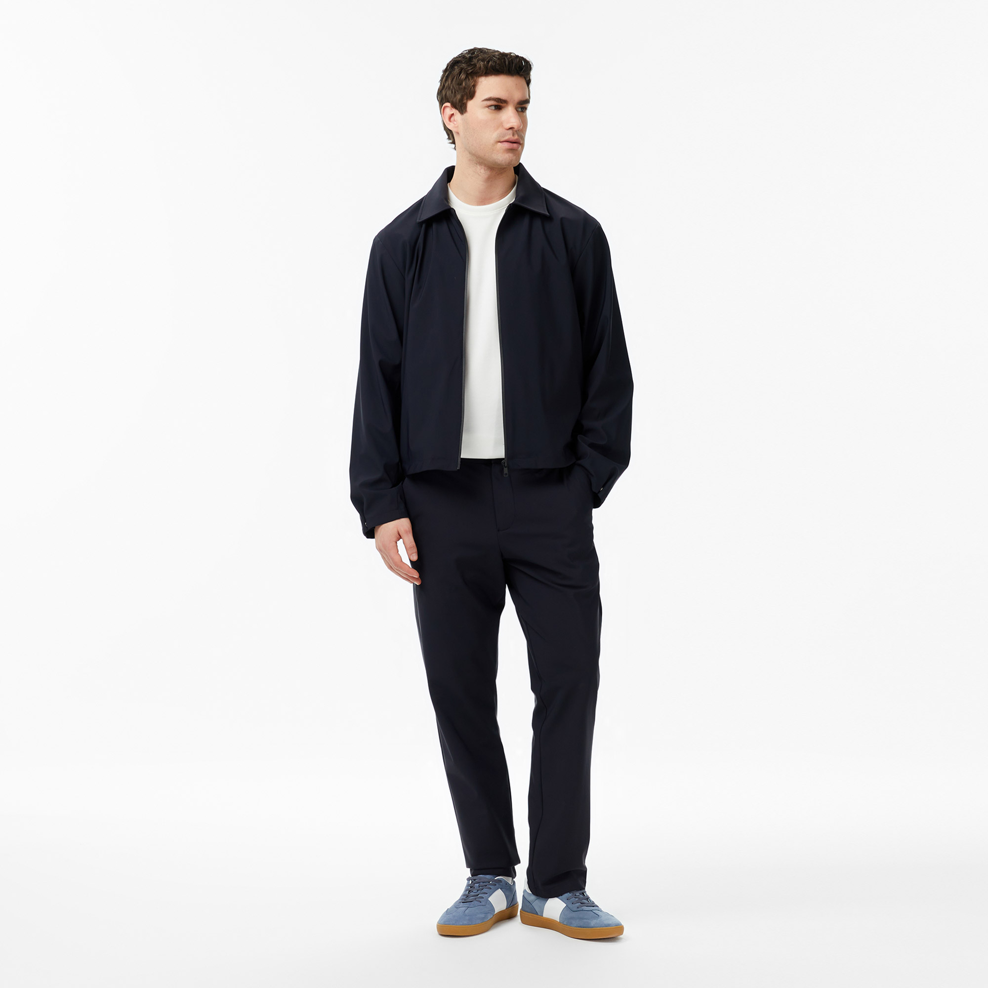  Nautica Erkek Lacivert Regular Fit Su İtici Pantolon