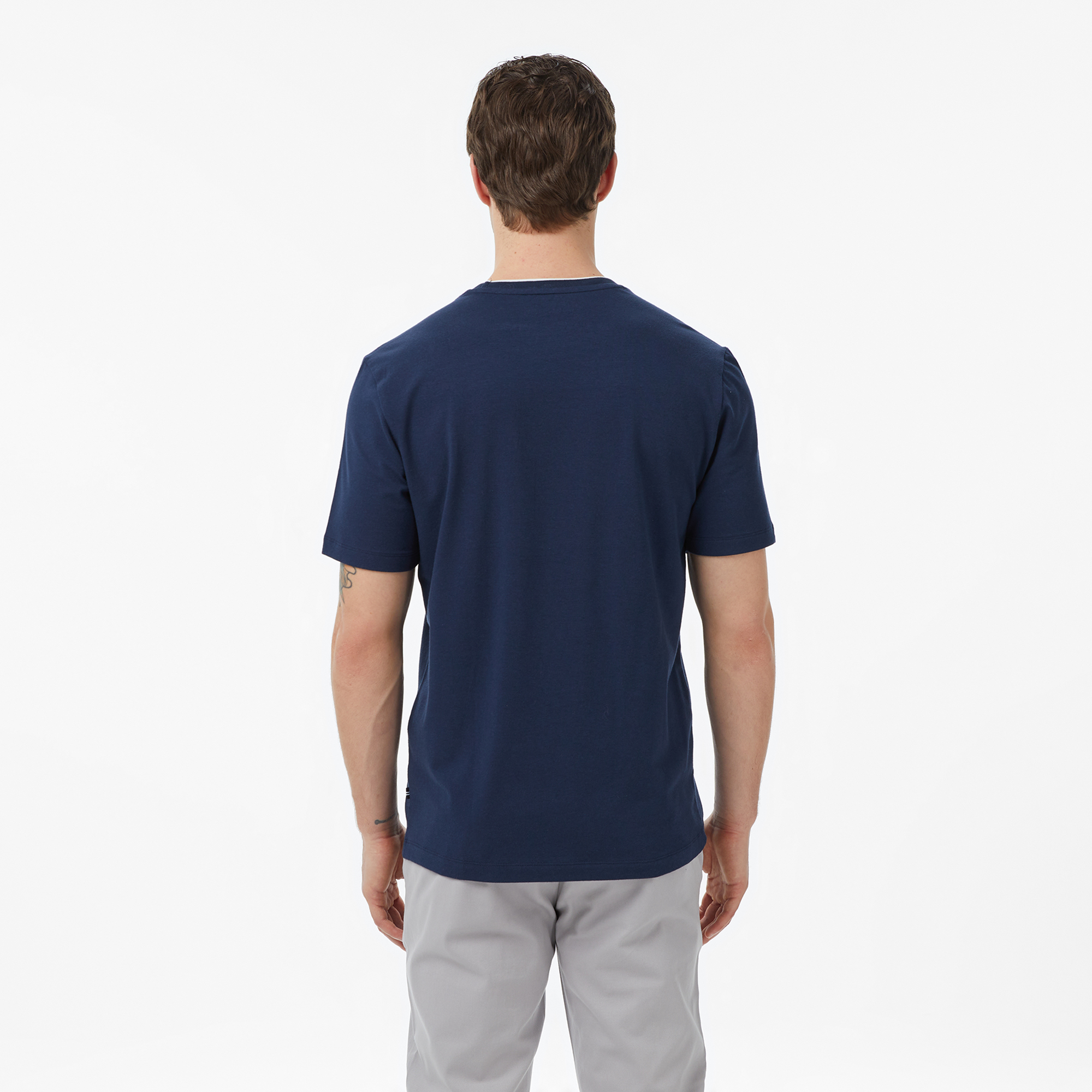 Nautica Erkek Lacivert Regular Fit T-Shirt