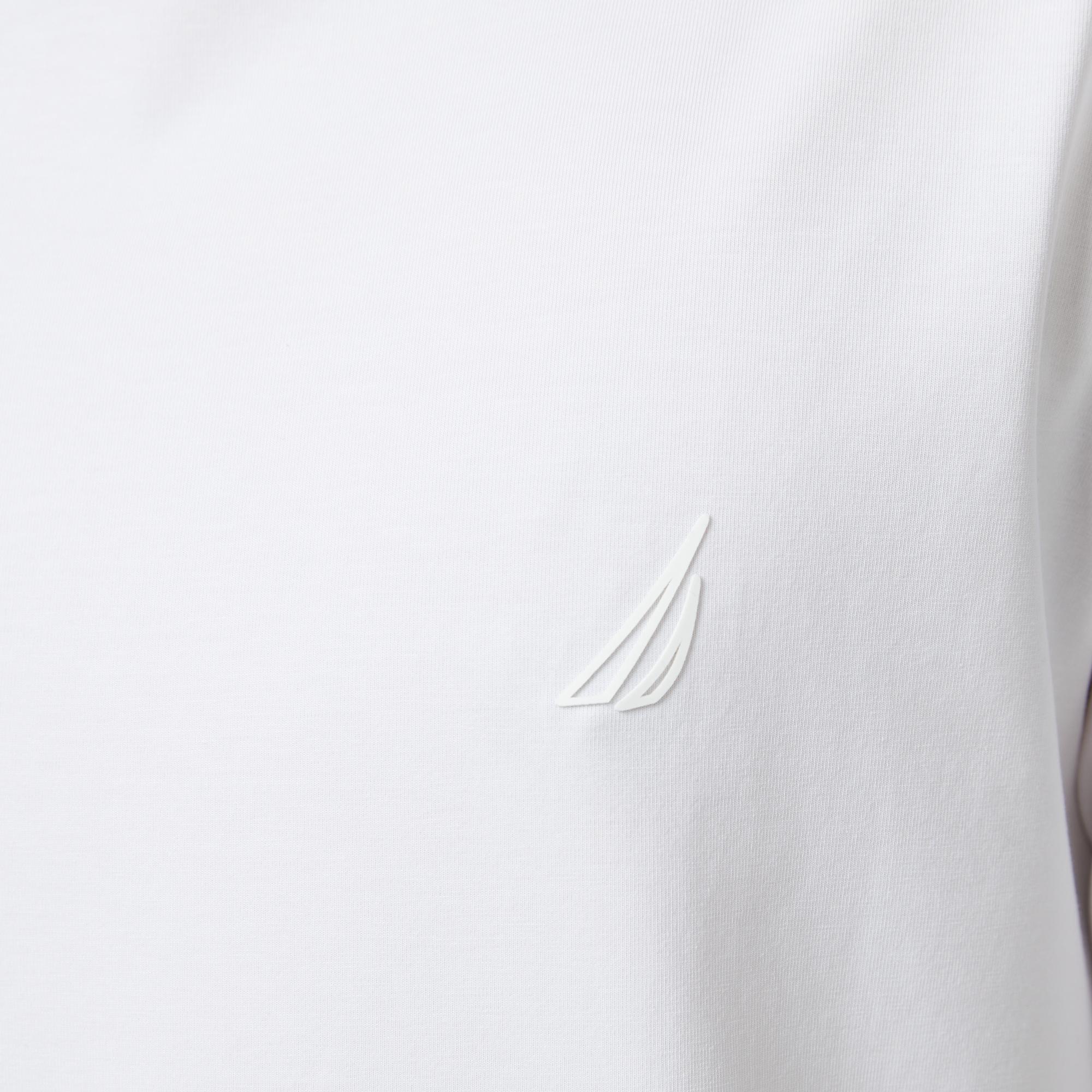 Nautica Erkek Beyaz Regular Fit T-Shirt