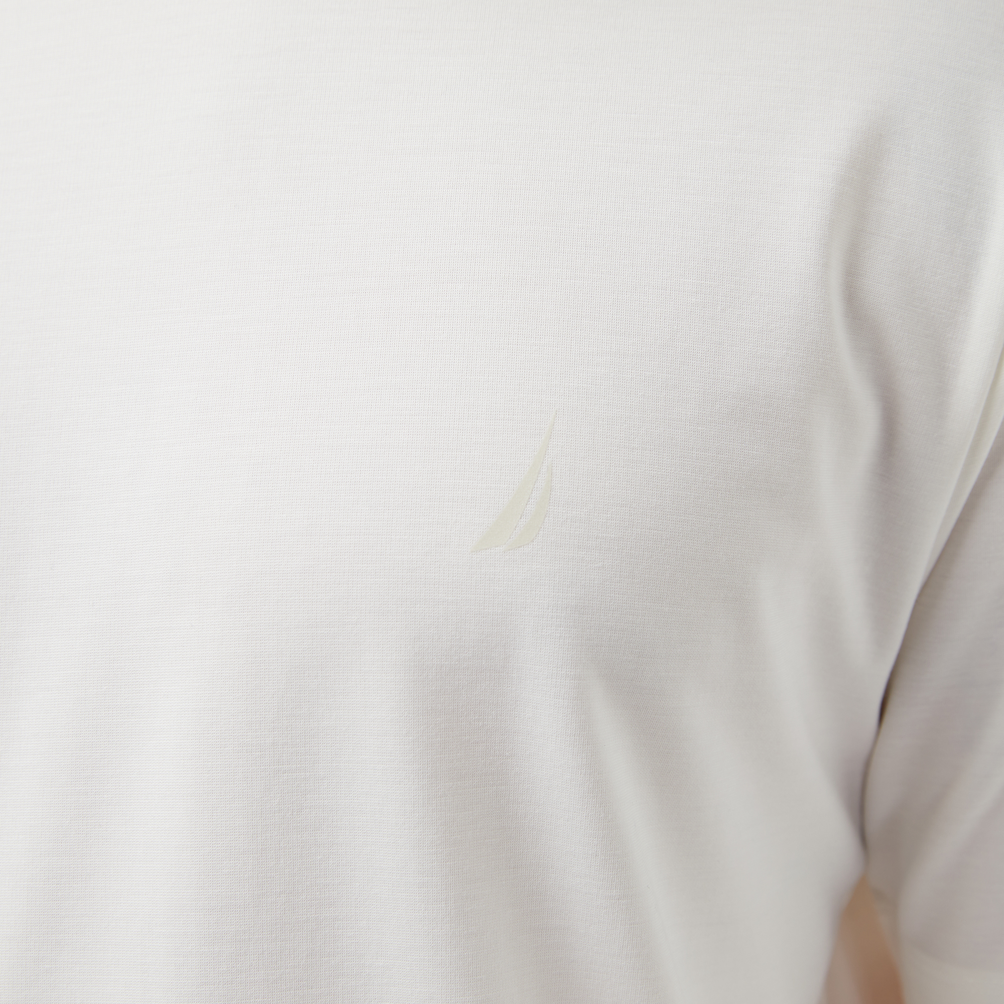  Nautica Erkek Krem Regular Fit T-Shirt