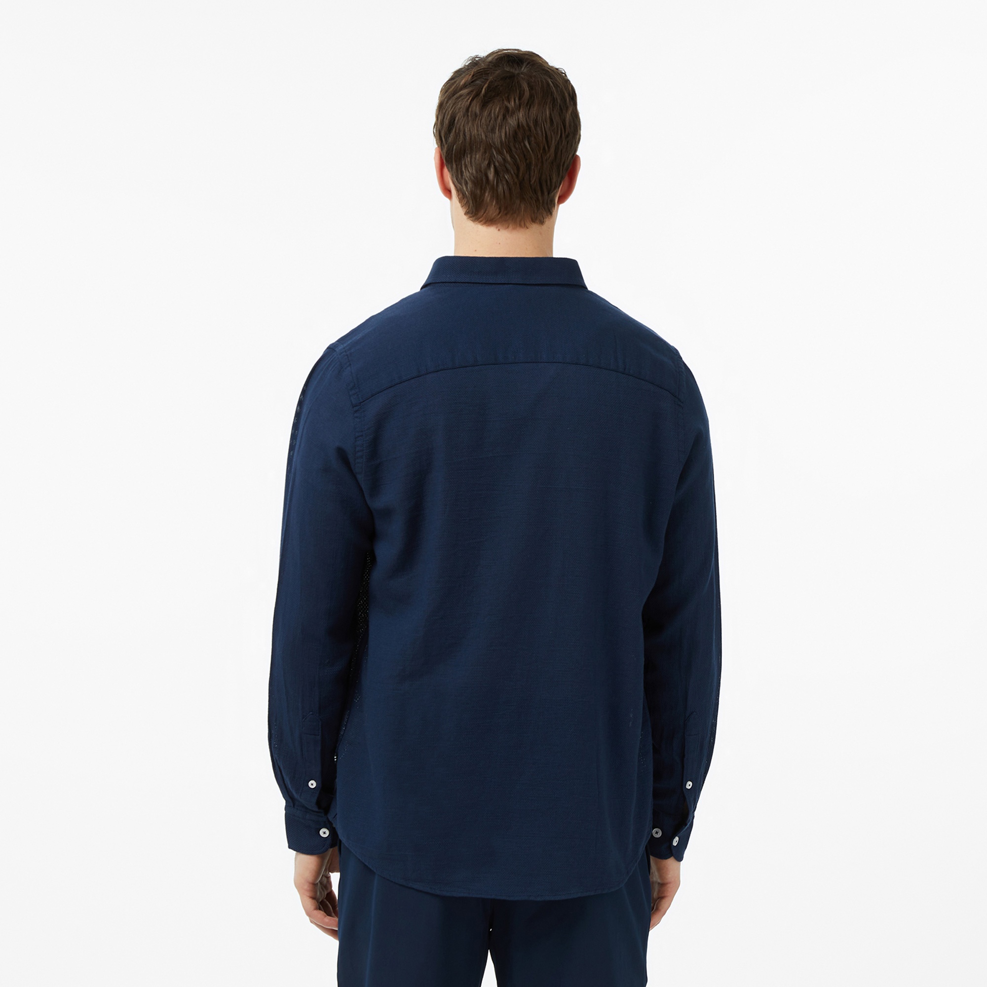 Nautica Erkek Lacivert Regular Fit Gömlek