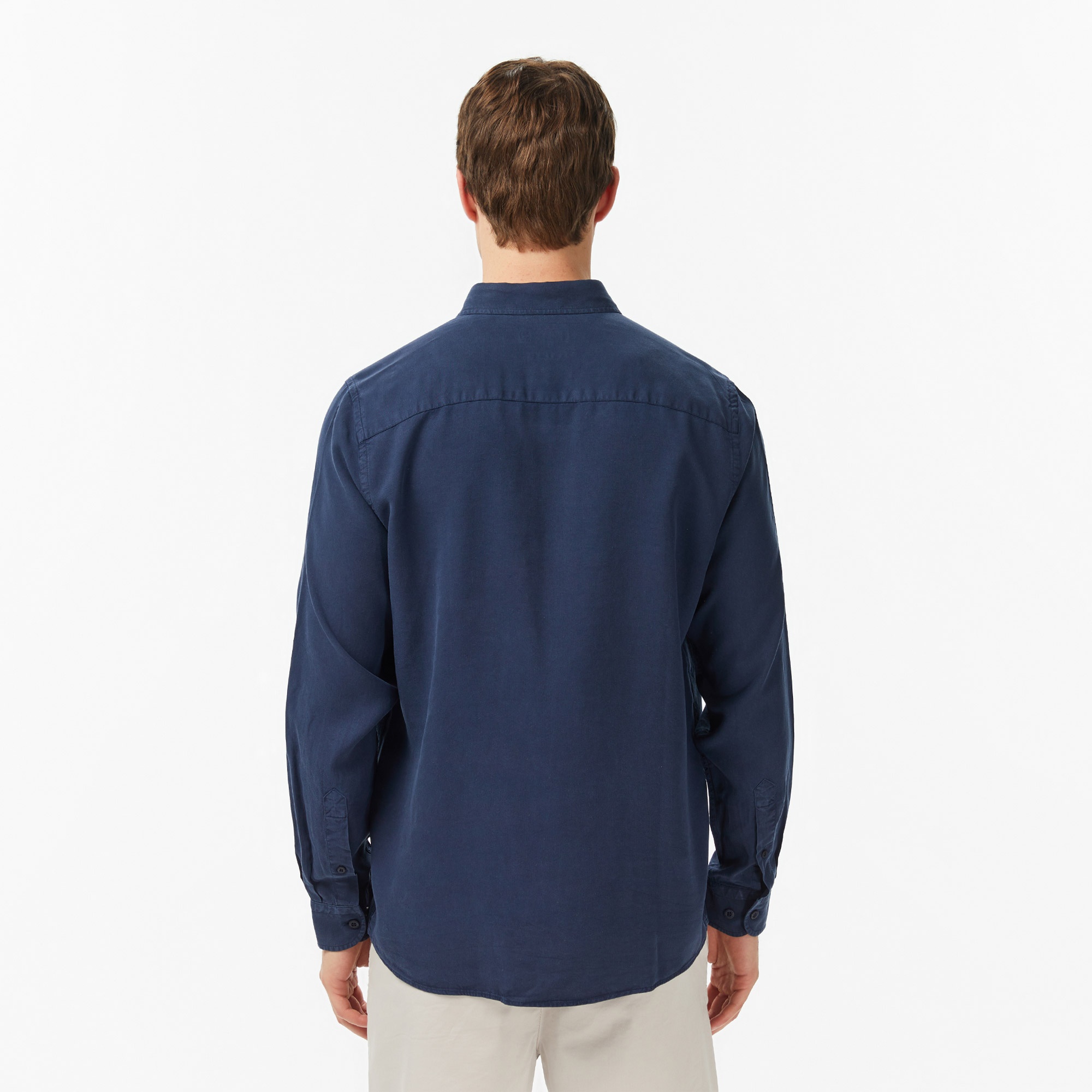 Nautica Erkek Lacivert Regular Fit Gömlek